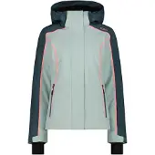 CMP Damen Skijacke Ski Jacket Zip Hood Türkis 38