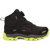 CMP Kids Kiruna Mid Fitgo Fleece WP Trekking Shoes piombo-acido (69ZU) 31