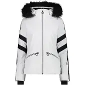 CMP Damen Skijacke Ski Jacket Zip Hood Weiß 42