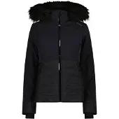 CMP Damen Skijacke Ski Jacket Zip Hood Schwarz 42