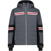 CMP Herren Skijacke Ski Jacket Zip Hood Grau 58