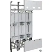 Hager ZL52U6NT Komplettfeld, universZ, 1350x750mm, 3-P., 5ZP, 10 mm2, mit Trennfkt.