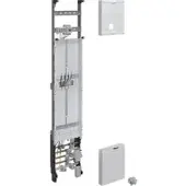 Hager ZH52U1NT Komplettfeld, universZ, 1350x250mm, 3-P., 1ZP, 10 mm2, mit Trennfkt.