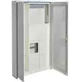 Hager FP93W15N-L Wandler- und Messschr,Univ.N, RfZ und APZ, links leer, ohne Wechselplatte FP93W15NL