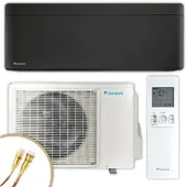 Daikin Split Klimaanlage | Nepura Stylish | Schwarz | 3,0 kW Quick-Connect