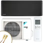 Daikin Split Klimaanlage | Stylish C-Serie | schwarz | 3,4 kW Quick Connect