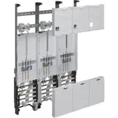Hager ZL32U4NT Komplettfeld, universZ, 1050x750mm, 3-P., 3ZP, 10 mm2, mit Trennfkt.