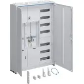 Hager ZB331X18NT Komplettschrank, universZ, 1100x800x205mm, 3-P., 1ZP, 10 mm2, mit Trennfkt.