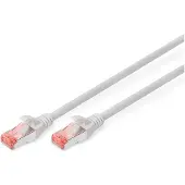 Digitus CAT 6 S/FTP Patchkabel, 30 m, Grau, 30 m, Cat6, S/FTP (S-STP), RJ-45, RJ-45, Grau