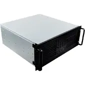 UNYKAch 4U 19″ UK 4329 USB Type C, Rack, Server, Schwarz, Silber, ATX, SGCC, 4U