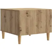 vidaXL Couchtisch Artisan-Eiche 49 x 50 x 40 cm Holzwerkstoff