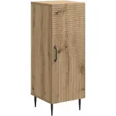 vidaXL Sideboard Artisan-Eiche 33 x 34,5 x 89,5 cm Holzwerkstoff