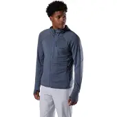 Rossignol Herren Hoodie M Textured, mittlere Schicht, grau - Größe M