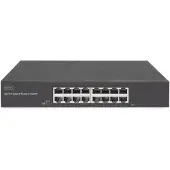Digitus 16-Port Gigabit Switch, 19 Zoll, Unmanaged, Unmanaged, Gigabit Ethernet (10/100/1000)