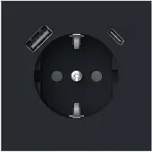 Busch-Jaeger Steckdose SCHUKO 20 EUCB2USBAC-45M USB-A+C Safety+