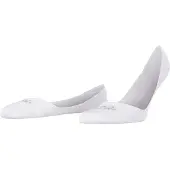Falke Cool 24/7 Herren Füßlinge, 41-42, Weiß, Uni, Baumwolle