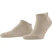 Falke Sneakersocken "Keep Warm", Damen, Gr. 35-36, beige (beige meliert (4043)), Obermaterial: 62% Schurwolle WV. 35% Polyamid PA. 3% Elasthan EL., glatt, Socken Sneakersocken
