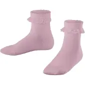 Falke Romantic Lace Kinder Socken, 23-26, Rosa, Uni, Baumwolle