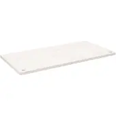 vidaXL Schreibtischplatte Weiß 100x60x2,5 cm Massivholz Kiefer