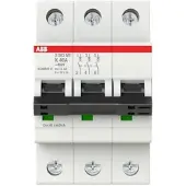 ABB S203MT-K40 Sicherungsautomat K-Char., 10kA, 40A, 3P 2CDS273445R0557