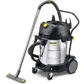 Karcher NT 75/2 Tact² Me, Trocken&Nass, Schwarz, Grau, Edelstahl, Papier, Drehregler, 75 l, 74 l/s