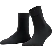 Falke Fine Softness 50 DEN Damen Socken, 39-42, Schwarz, Uni