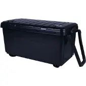 Really Useful Box - Aufbewahrungskoffer auf Rädern 160 Liter, schwarz