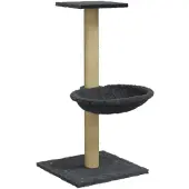 vidaXL Kratzbaum mit Sisal-Kratzsäule Dunkelgrau 74 cm