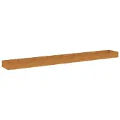 vidaXL Hochbeet 770x100x36 cm Cortenstahl