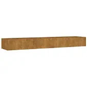 vidaXL Hochbeet 360x80x40 cm Cortenstahl
