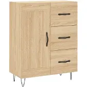 vidaXL Sideboard Sonoma-Eiche 69,5x34x90 cm Holzwerkstoff