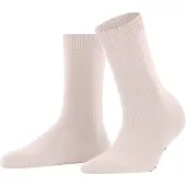 Falke Cosy Wool Damen Socken, 39-42, Rosa, Uni, Wolle