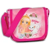 Fabrizio Handtasche Mädchen Prinzessin Katze Magnetverschluss rosa pink OTI210A
