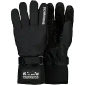 Didriksons Lovas 3, Skihandschuhe, Junior, schwarz