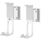 Goobay Lautsprecher-Wandhalterung One Sound Flex, weiß - 2 Stück, kompatibel mit dem Sonos One und Sonos One SL, sichere und voll flexible Lautsprecherhalterung