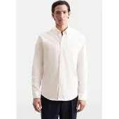 Seidensticker Flanellhemd Regular 1/1 Button-Down-Kragen Uni