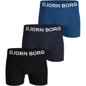 Björn Borg Boxershorts 3er-Pack Blau - XL