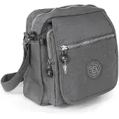 Sonstiges Bag Street Nylon Tasche Damenhandtasche grau 20x10x22 OTJ218K