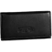 Money Maker Damen RFID Blocker Kellnerbörse schwarz Echtleder D2OPJ703S