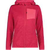 CMP Woman Jacket FIX Hood magenta mel. (B823) 42