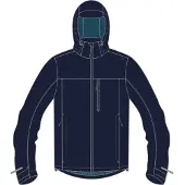 CMP Herren Jacke Jacket FIX Hood Blau 56