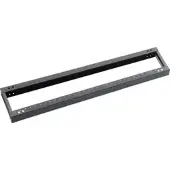 Hager MES-RS220601 Reihensockel RS seitlich offen 2200x100x600 RAL9005 MESRS220601
