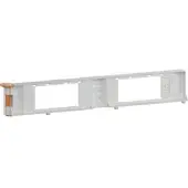 Hager BKGGT60 Geräteträger für 45x45er Steckdose für Bodenkanal BKB/BKG mit Höhe 60mm - 20 Stück