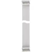 Hager REH302X Bus-Tasten-Kabel 380 mm grau modular