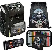 Scooli Star Wars, Federmäppchen, Schultasche, Sporttasche, Junge, Mittelschule, Rucksack, Mehrfarbig