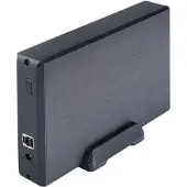 Aisens ASE-3530B, HDD-Gehäuse, 3.5", SATA, Serial ATA II, Serial ATA III, 5 Gbit/s, USB Anschluss, Schwarz