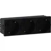 Hager Schutzkontakt-Steckdose Graphitschwarz GS30229011 1 St.