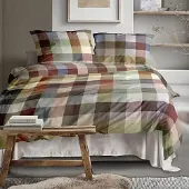 Irisette Flausch-Baumwolle Bettwäsche Zobel 8600 multi 140x200 cm + 70x90 cm