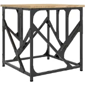 vidaXL Couchtisch Sonoma-Eiche 45x45x47,5 cm Holzwerkstoff