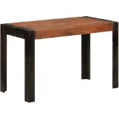vidaXL Esstisch Honigbraun 120x60x76 cm Massivholz Mango